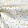 Jacquard deco SNOWFLAKES I gold