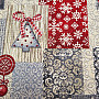 Tapestry fabric MODERN CHRISTMAS
