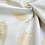 Decorative jacquard fabric LEAFS I GOLD