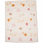 Children&#39;s cotton blanket DF Animals 100x75