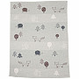 Children's cotton blanket DF Animals 100x75