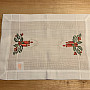 Christmas embroidered tablecloth and shawls CANDLE
