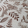 Decorative fabric FERN BROWN