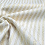 Decorative jacquard fabric STRIPES gold