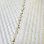 Decorative jacquard fabric STRIPES gold