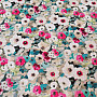 Decorative fabric MONET flowers