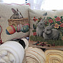 Tapestry pillow-case EASTER BUNNY