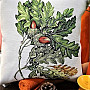 Tapestry pillowcase Oak acorn