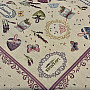 Tapestry tablecloth 100 x100 Lavender dream