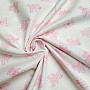 Cotton fabric BABY TEDDY pink