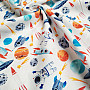 Decorative fabric COSMOS