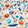 Decorative fabric COSMOS