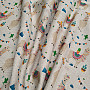 Decorative fabric LAMY cut