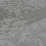 modern piece carpet FONTANA green and white