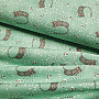 Cotton fabric ITCHY CAT