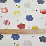 Children&#39;s decorative fabric CLOUDS