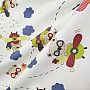 Childres decorative fabric BEAR FLYER