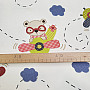 Childres decorative fabric BEAR FLYER