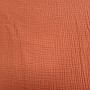 Cotton fabric GAZE marsala