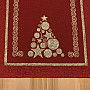 Christmas tablecloth, scarf GOLDEN TREE