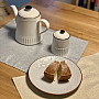 Christmas place setting FLASH silver