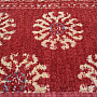 Luxurious woolen carpet DJOBIE PATCH red