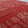 Luxurious woolen carpet DJOBIE PATCH red