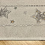 Embroidered Christmas tablecloth CHRISTMAS STARS