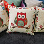Decorative pillow OWL A
