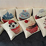 Tapestry cushion cover COOKIES 4A