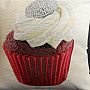 Tapestry cushion cover COOKIES 4A