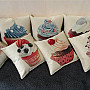 Tapestry cushion cover COOKIES 1A