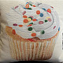 Tapestry cushion cover COOKIES 1A