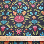 Decorative fabric  MARIE black