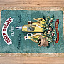 Tea towel retro design OLIVE OIL