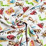 Childrens cotton satin ANIMALS digital print