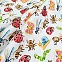 Childrens cotton satin ANIMALS digital print