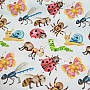 Childrens cotton satin ANIMALS digital print
