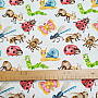 Childrens cotton satin ANIMALS digital print