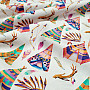 Children&#39;s cotton satin TEEPEE digital print