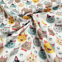 Children's cotton satin CATS digital printing