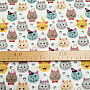Children's cotton satin CATS digital printing