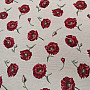 Decorative fabric POPPIES