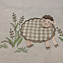Embroidered tablecloths and shawls SHEEP
