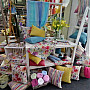 Tapestry cushion cover PASTEL FLOWERS