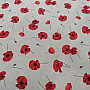 Decorative fabric POPPY