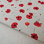 Decorative fabric POPPY