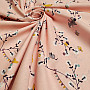 Cotton fabric FOX rose