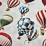 Cotton fabric BALLOONS montgofeire