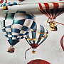 Cotton fabric BALLOONS montgofeire